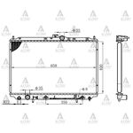 MITSUBIS RADYATÖR SU CARISMA  96-05 1.6 / 1.8 BENZİNLİ A-T BRAZING MR925638